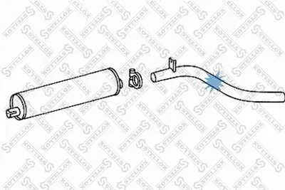 Tubo de escape STELLOX 82-03626-SX