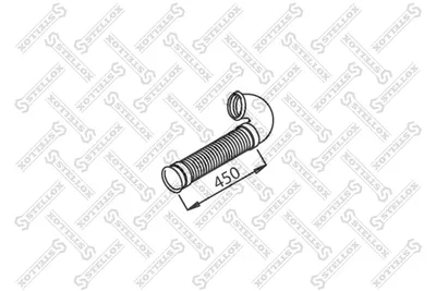Tubo de escape STELLOX 82-03653-SX
