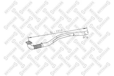 Tubo de escape STELLOX 82-03710-SX