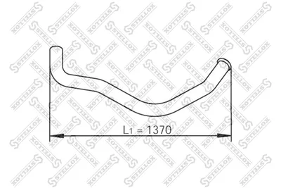 Tubo de escape STELLOX 82-03719-SX