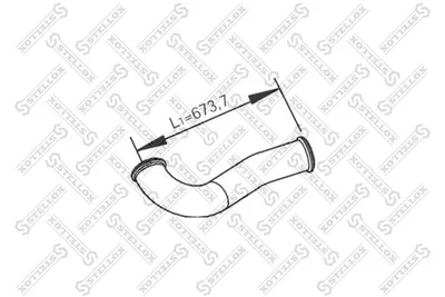 Tubo de escape STELLOX 82-03739-SX