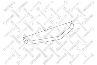 Tubo de escape STELLOX 82-03794-SX