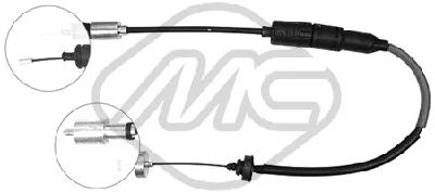 Cable de accionamiento, accionamiento del embrague Renault LAGUNA I · Renault LAGUNA I Grandtour