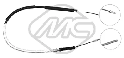 Cable de accionamiento, accionamiento del embrague Opel OMEGA A Estate · Opel OMEGA A