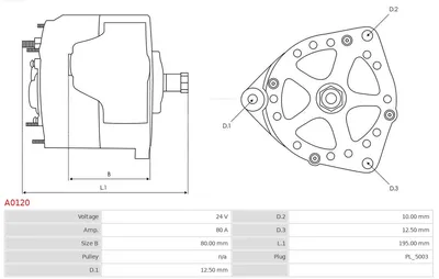 Alternador AS-PL A0120