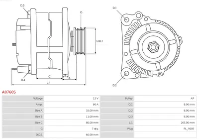 Alternador Ford RANGER · Mercedes-Benz SPRINTER 3-t Platform/Chassis · Mercedes-Benz SPRINTER 3-t Van