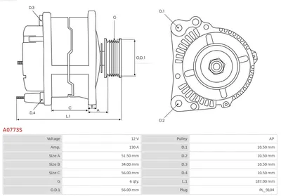Alternador Saab 9-5 · Saab 9-5 Estate