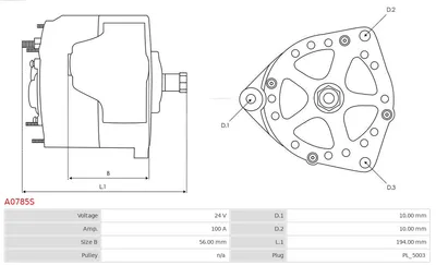 Alternador AS-PL A0785S