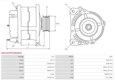 Alternador Nissan QASHQAI I · Nissan X-TRAIL II · Nissan QASHQAI II