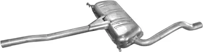 silenciador del medio Audi A4 B5 · Audi A4 B5 Avant · Vw PASSAT B5.5