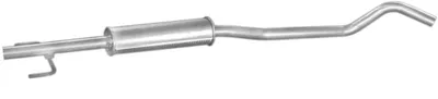 silenciador del medio Opel ASTRA G Hatchback · Opel ASTRA G Estate · Opel ASTRA G Saloon