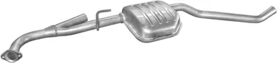 silenciador del medio Opel OMEGA B · Vauxhall OMEGA Saloon