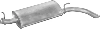 Silenciador posterior Renault RAPID Box Body/MPV