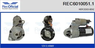 Motor de arranque Mercedes-Benz S-CLASS · Mercedes-Benz E-CLASS · Mercedes-Benz E-CLASS T-Model