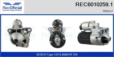 Motor de arranque Renault LAGUNA I · Renault LAGUNA I Grandtour · Renault MEGANE I