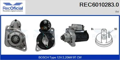 Motor de arranque Vw TOUAREG