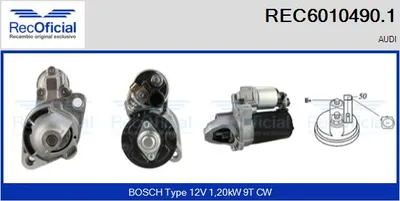 Motor de arranque Audi A6 C6 · Audi A6 C6 Avant