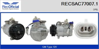 Compresor, aire acondicionado Opel VECTRA B Hatchback · Opel VECTRA B · Opel VECTRA B Estate
