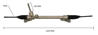 Engranaje de dirección Ford FIESTA VI · Ford FIESTA VI Van