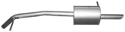 Silenciador posterior Citroën C-ELYSEE · Peugeot 301