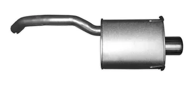 Silenciador posterior Fiat 500