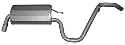 Silenciador posterior Hyundai i30 · Hyundai i30 Coupe