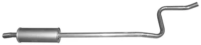 silenciador del medio Citroën C4 Coupe · Citroën C3 II · Peugeot 208 I