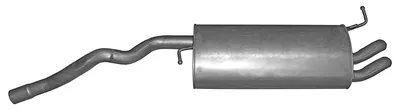 Silenciador posterior Skoda OCTAVIA III · Skoda OCTAVIA III Combi