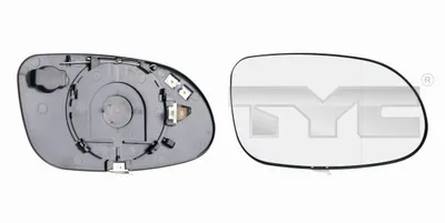 Cristal de espejo, retrovisor exterior Mercedes-Benz SLK · Mercedes-Benz CLK · Mercedes-Benz A-CLASS