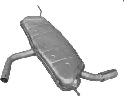 Silenciador posterior Audi A3