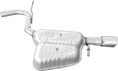 Silenciador posterior Audi A6 C6 · Audi A6 C6 Avant