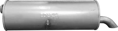 Silenciador posterior Citroën C4 I · Citroën C4 Coupe · Peugeot 308 I