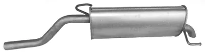 Silenciador posterior Fiat PUNTO EVO · Fiat GRANDE PUNTO · Fiat PUNTO