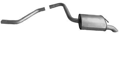 Silenciador posterior Ford MONDEO III Turnier