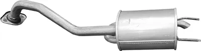 Silenciador posterior Honda JAZZ III