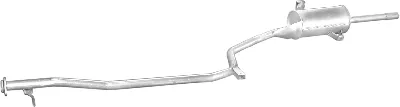 Silenciador posterior Hyundai PONY / EXCEL Saloon