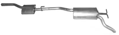 Silenciador posterior Mercedes-Benz E-CLASS