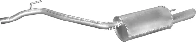 Silenciador posterior Vw TRANSPORTER T4 Bus · Vw TRANSPORTER T4 Van · Vw TRANSPORTER T4 Platform/Chassis (70E, 70L, 70M, 7DE, 7DL, 7D
