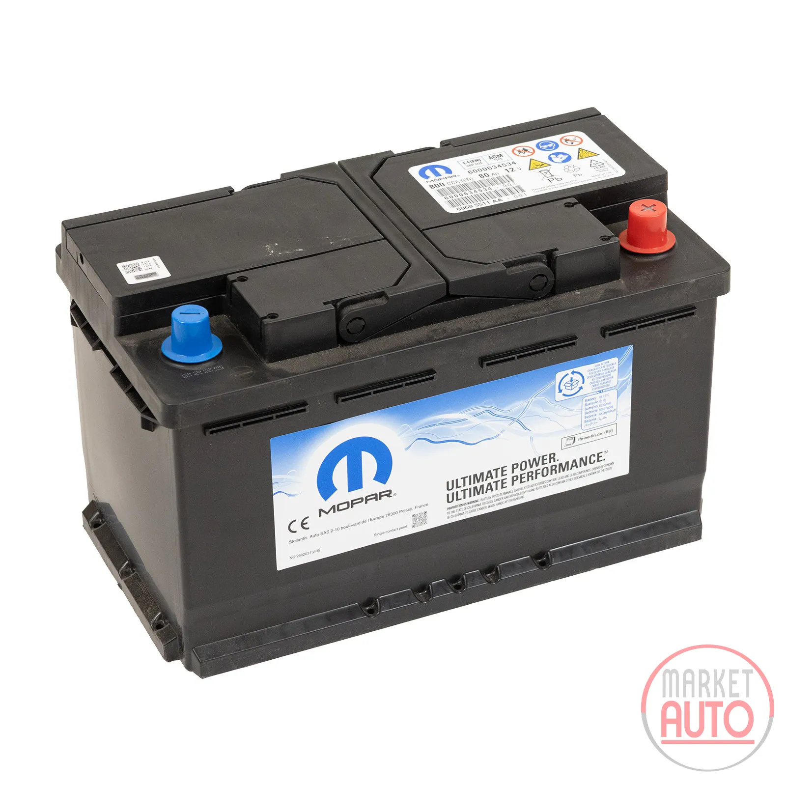 Batterie 80AH-800A