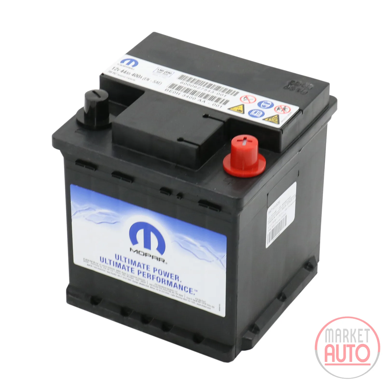 Batterie 44AH 400A (EN-SAE) ORIGINAL Fiat (OE 6000627543)