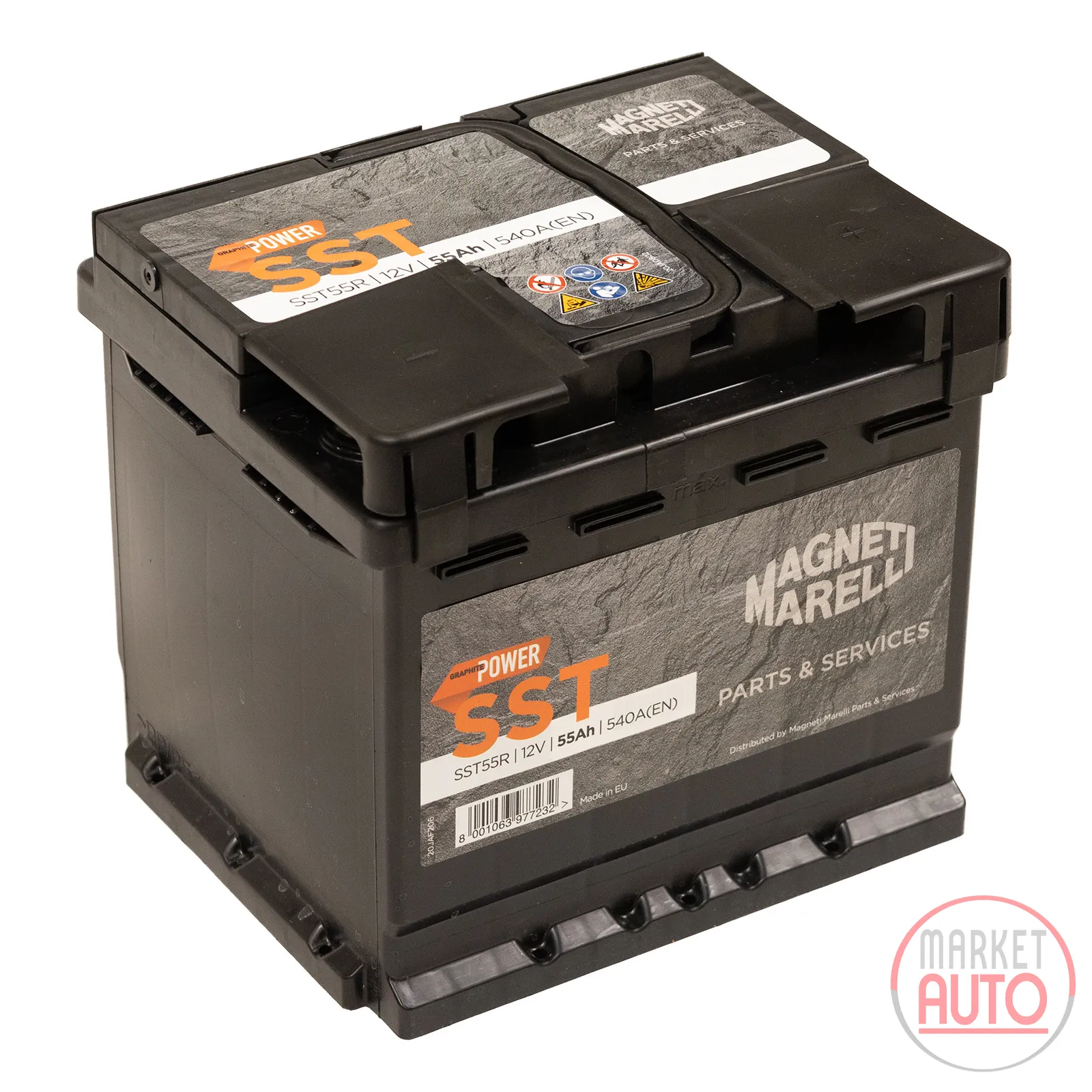 Batterie 55AH 480A SST55R Start/Stop