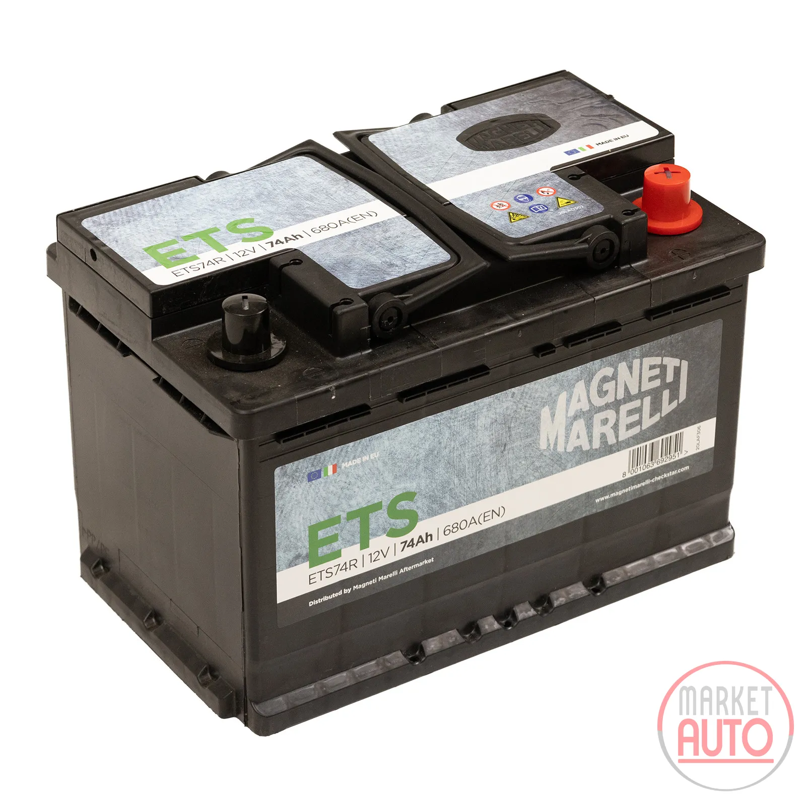 Batterie 74AH 680A ETS74R