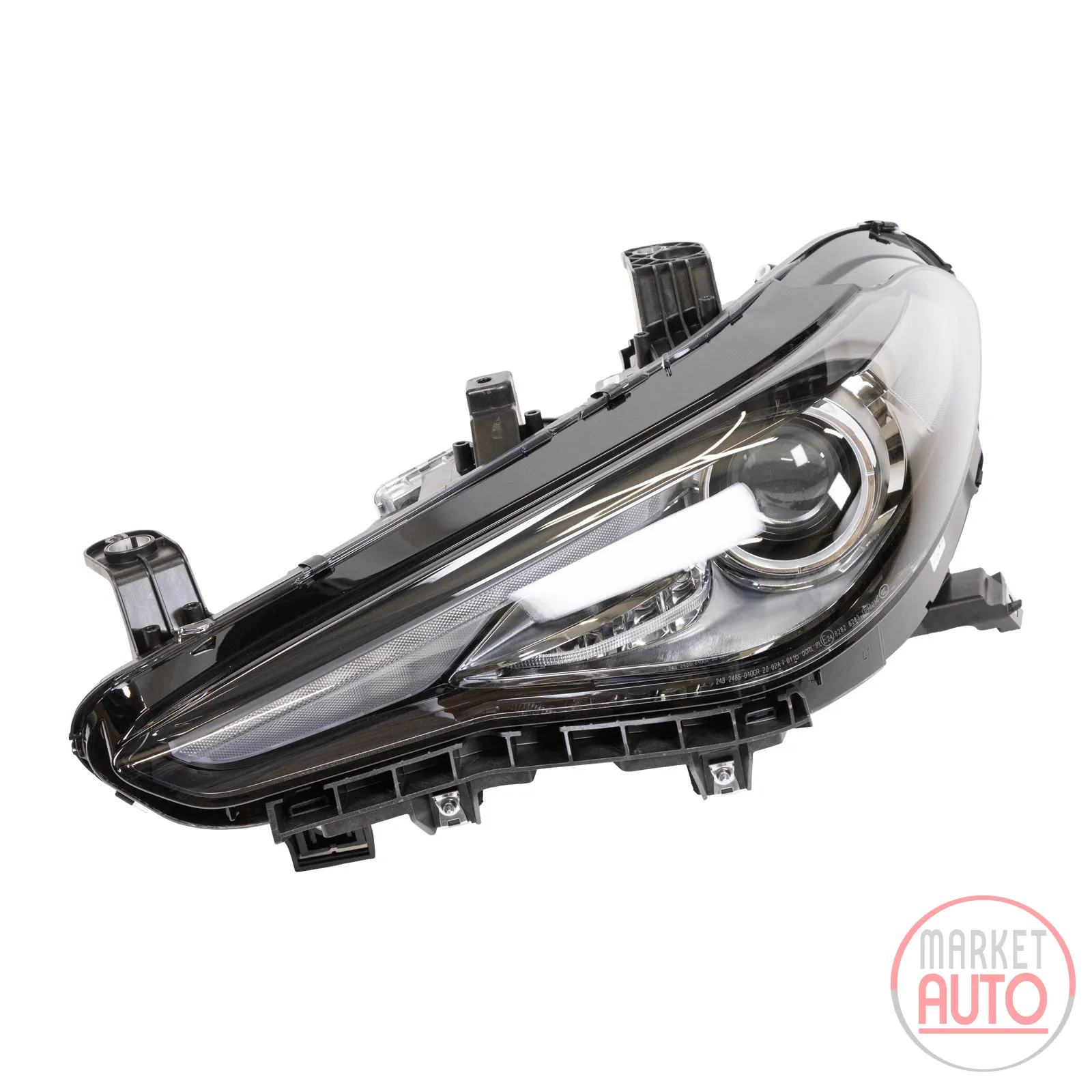 Scheinwerfer vorne links mit Gasentladungslampen