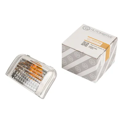 Blinkerkappe rechts im Spiegel für 16 Watt Blinker, innen mit orangener Kappe