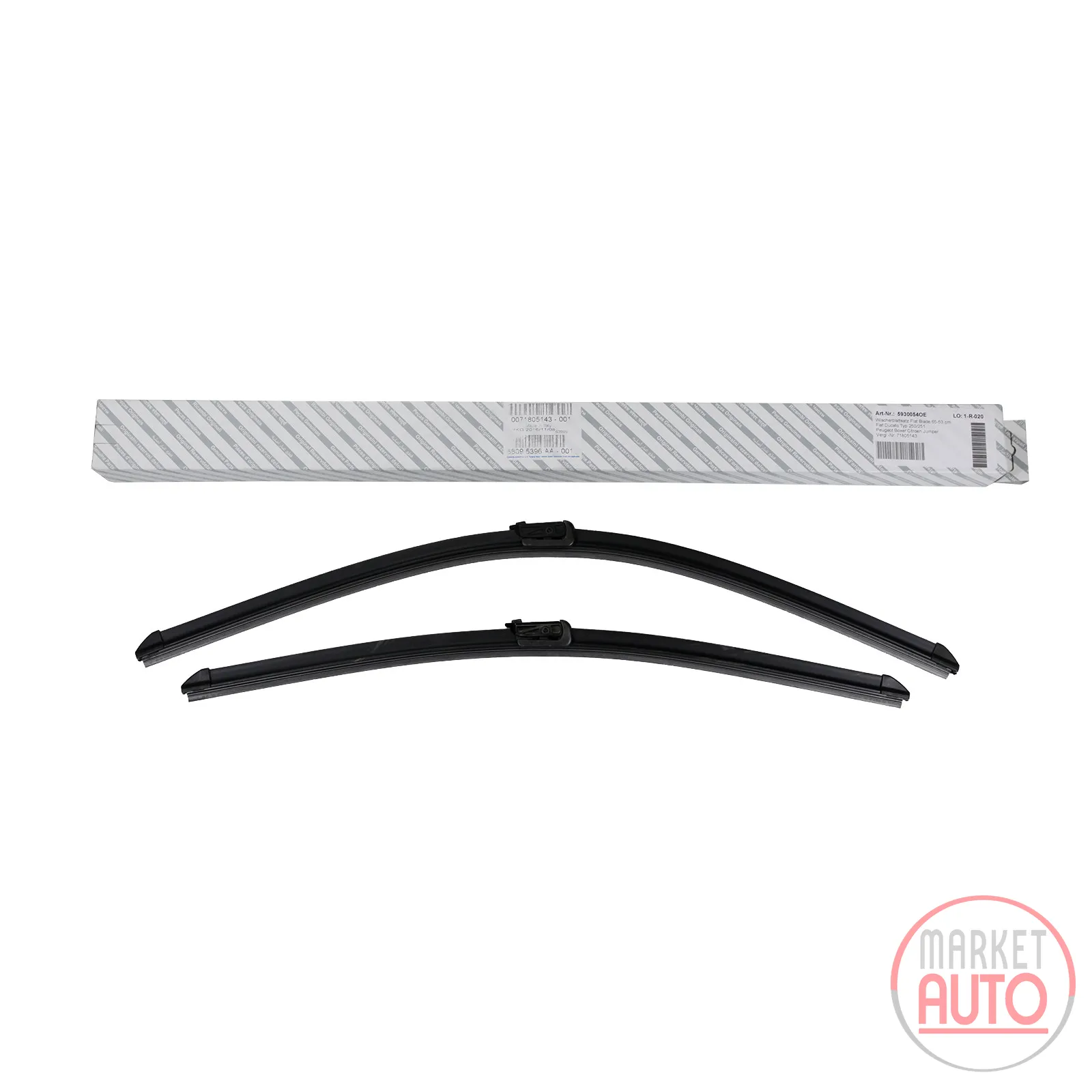 Wischerblattsatz Flat Blade 65-53 cm