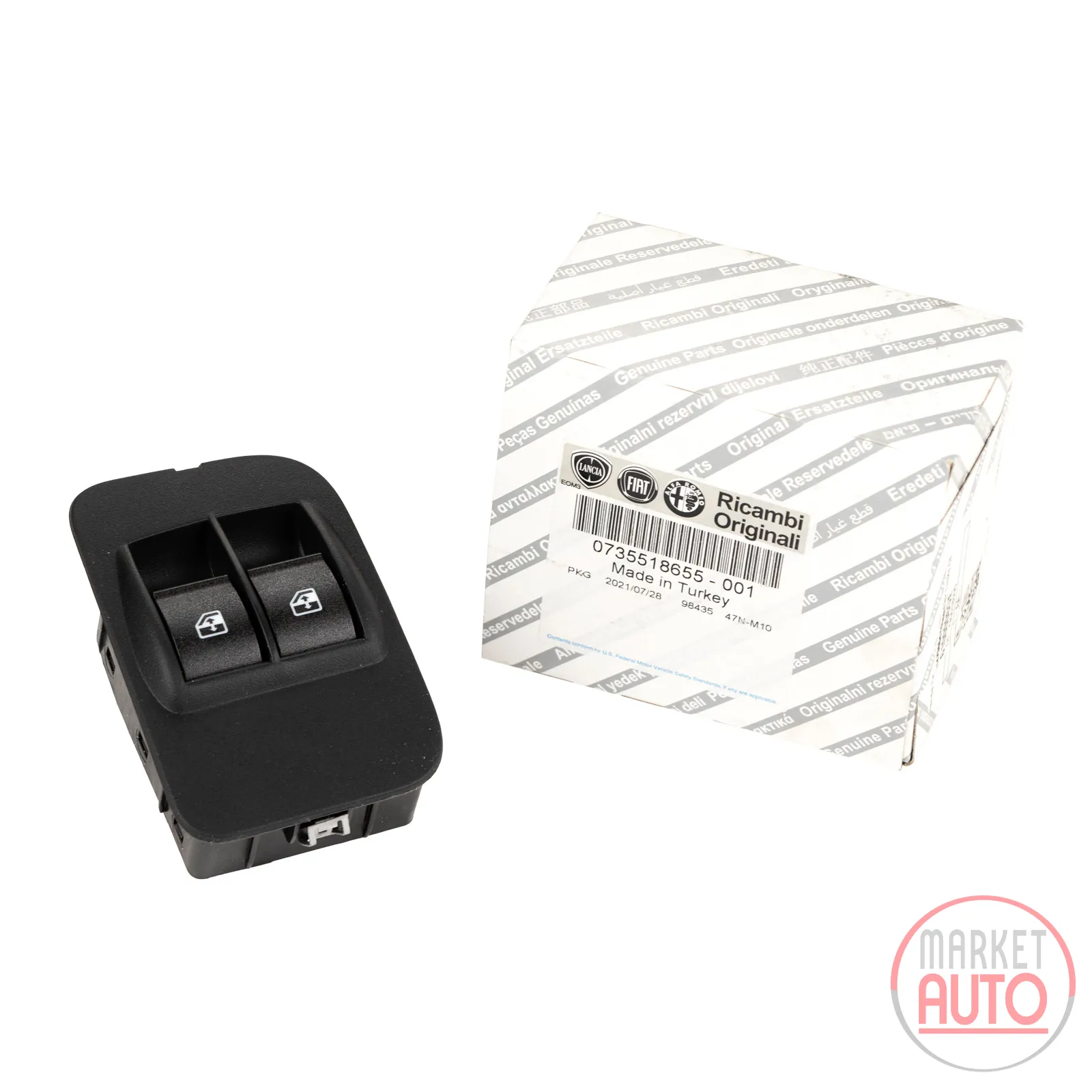 Blende Fensterheber Schalter Links OE (735518655)