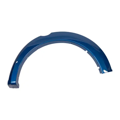Radhausverkleidung mit Verbreiterung komplett hinten links Blau