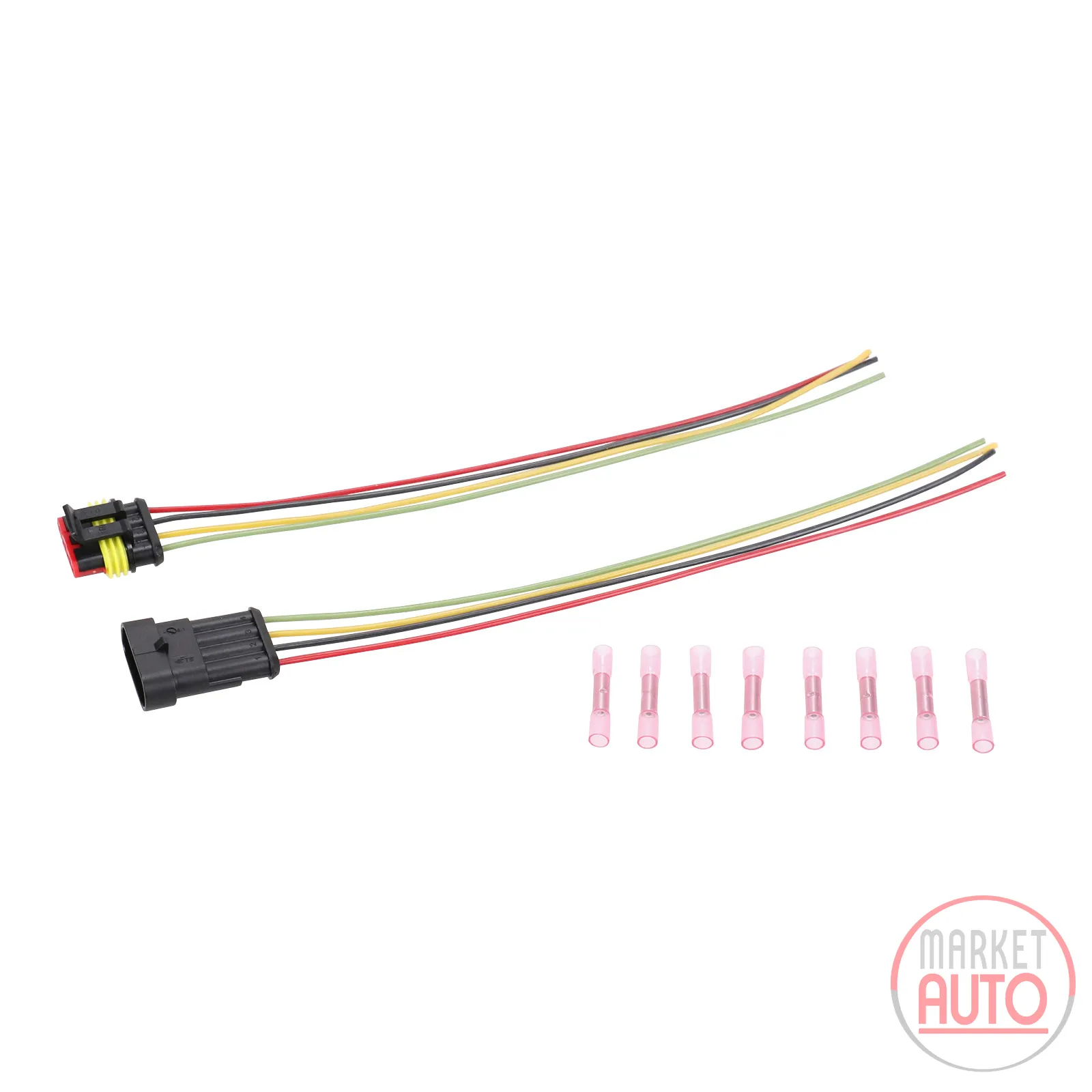 Kabel Rep. Satz Superseal Stecker Universal 4-Polig (Weiblich+Männlich)