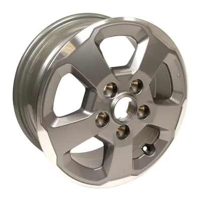 Leichtmetallfelge in Diamant-Decklack