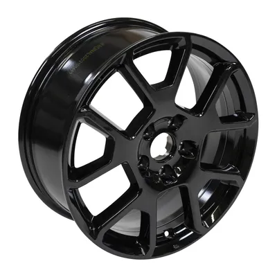 Leichtmetallfelge Gloss Black
